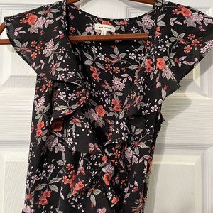Floral Wrap Summer Dress